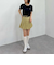チノプリーツミニスカート