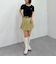 チノプリーツミニスカート