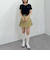チノプリーツミニスカート