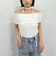 ギャザーオフショルカットＴＯＰＳ