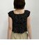 花柄シャーリングオフショルブラウス