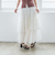 コットン楊柳ティアードスカート