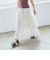 コットン楊柳ティアードスカート