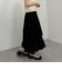 コットン楊柳ティアードスカート