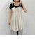 花柄ミニキャミワンピース