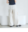 レイヤードレースラッフルミニスカート