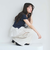 レイヤードレースラッフルミニスカート