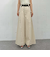 ベルト付きタックワイドチノパンツ