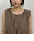 バックシャンノースリワンピース