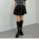 ベルト付きバルーンミニスカート