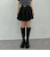 ベルト付きバルーンミニスカート