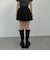 ベルト付きバルーンミニスカート