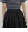 ベルト付きバルーンミニスカート