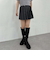 切替プリーツミニスカート
