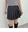 切替プリーツミニスカート