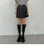 切替プリーツミニスカート