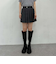 切替プリーツミニスカート