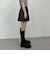切替プリーツミニスカート