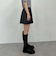 切替プリーツミニスカート