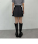 切替プリーツミニスカート