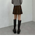 切替プリーツミニスカート