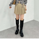 厚底ロングブーツ