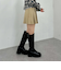 厚底ロングブーツ