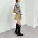 厚底ロングブーツ
