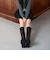厚底ロングブーツ