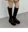 厚底ロングブーツ
