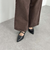 ダブルベルトバックバンドパンプス