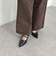 ダブルベルトバックバンドパンプス
