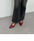 ダブルベルトバックバンドパンプス