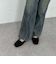 スウェードバレエシューズ