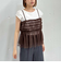 チュールフリルビスチェ×フレンチＴｅｅＳＥＴ
