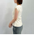 タックボタンフレンチスリーブニット