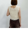 カットフェザーベスト