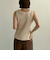 コンパクトジレニットベスト