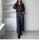楊柳シャーリングショートブラウス