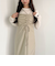 アシメドロストキャミワンピース
