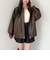 フェイクレザーミドルブルゾン