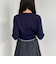 配色レイヤードニットカーディガン