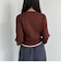 配色レイヤードニットカーディガン