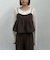 ピーチペプラムビスチェ×ワイドスラックスＳＥＴ