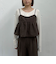 ピーチペプラムビスチェ×ワイドスラックスＳＥＴ