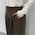 ピーチペプラムビスチェ×ワイドスラックスＳＥＴ