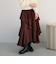 マットフリルティアードスカート