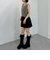 メランジフェザーニットベスト