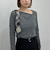 肩リボンワンショルカットＴＯＰＳ