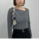 肩リボンワンショルカットＴＯＰＳ